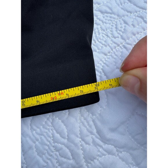 Zyia Active Front Zipper Sports Bra Support Stretch Full Coverage Black - Picture 5 of 5